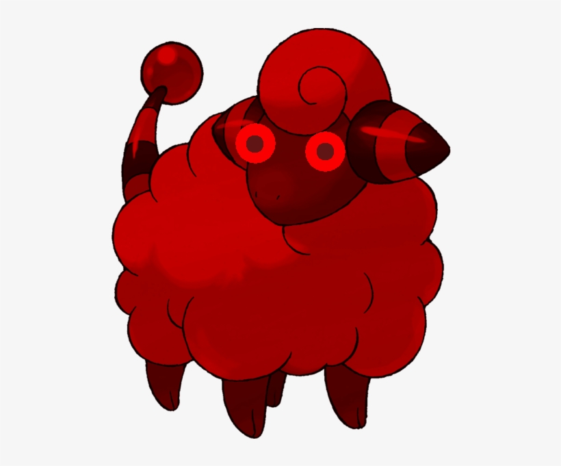 600px-179mareep3 Bloody Mareep - Scary Mareep, transparent png download