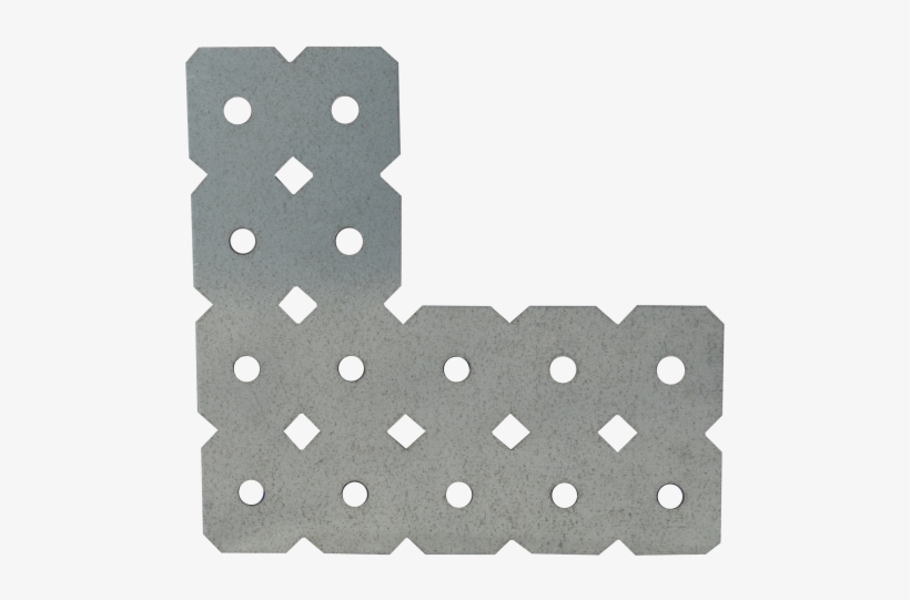 Make A Bracket Galvanised L Shape 1mm - Bracket, transparent png download