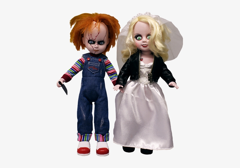 Childs Play Collectible Figure Chucky And Tiffany Living - Living Dead Dolls, transparent png download