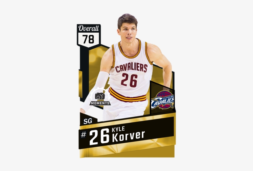 Kyle Korver Gold Card - Custom Myteam Cards 2k17, transparent png download