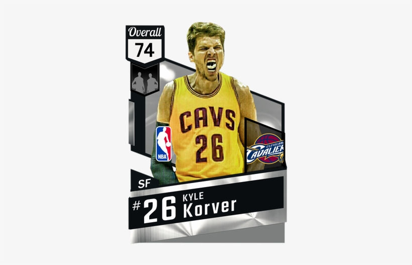 Kyle Korver 2k17 Card, transparent png download