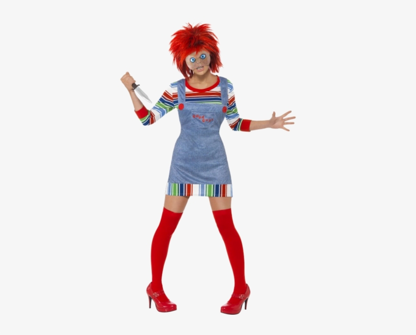 Enjoy Childs Play With The Licensed Adult Miss Chucky - Chucky Costumes For Girls, transparent png download