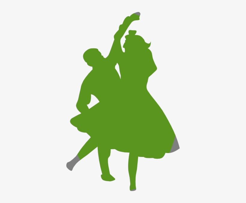 How To Set Use Dancing Couple Green Clipart - Live To Dance Wall Calendar, transparent png download
