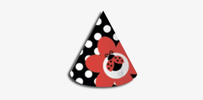 Little Ladybug Party Hats - Party Creations Ladybug Fancy Happy Birthday Lunch, transparent png download