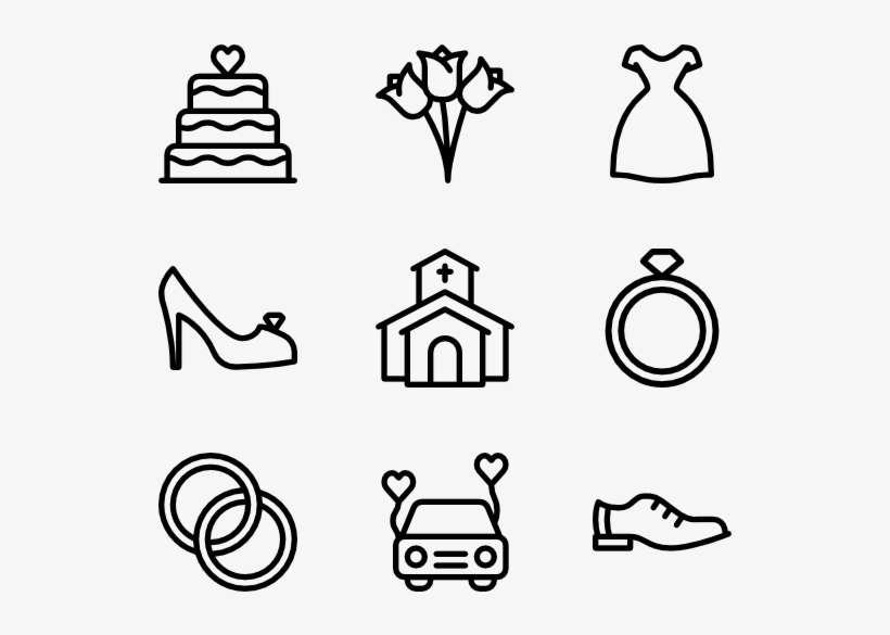 Wedding - Exercise Icon Transparent Background, transparent png download