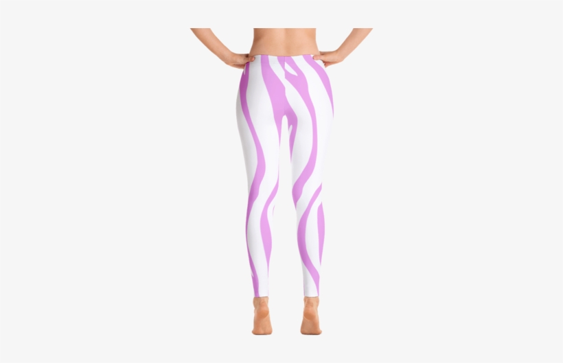 Pink Zebra - Imagineavalon Christmas Leggings, Christmas Clothing,, transparent png download