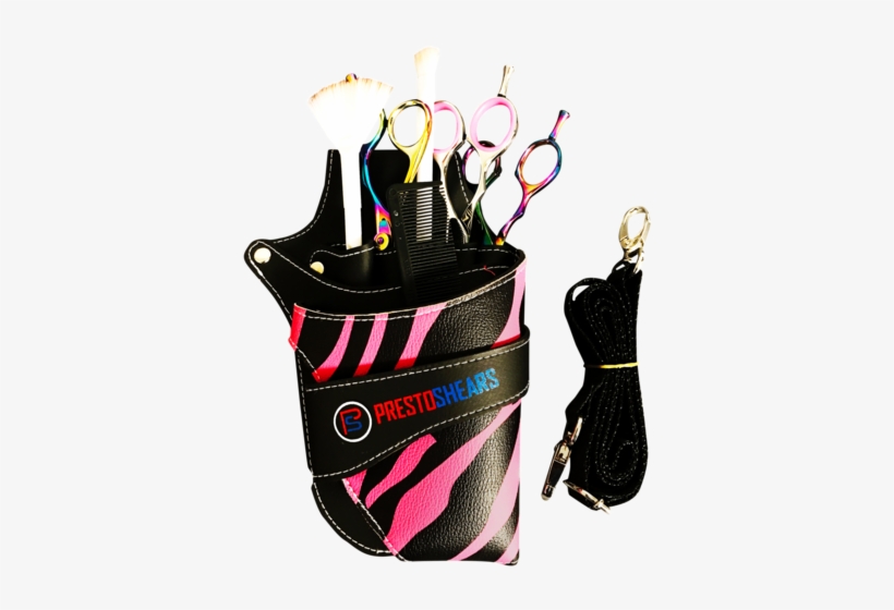 Image Of Pink Zebra Shear Holster - Handbag, transparent png download