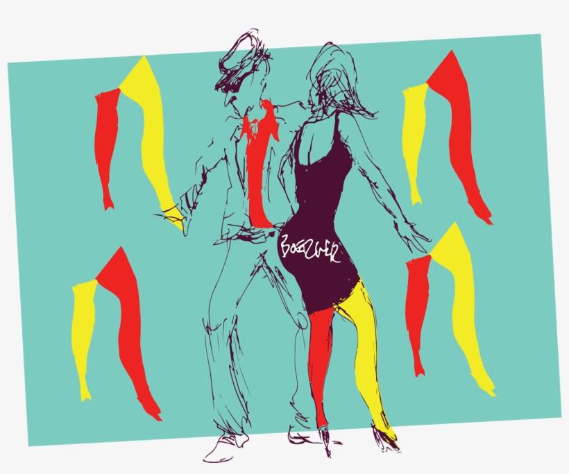 Whether Dancing Or Strutting, They Are One Of My Obsessions - Illustration, transparent png download