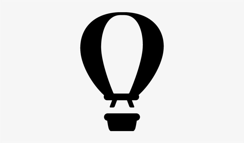 Aerostatic Flying Balloon Vector - Icon, transparent png download