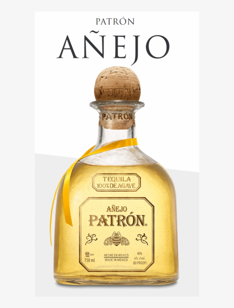 Patron Anejo Tequila 750ml - Patron Reposado Tequila - 1.75 L Bottle, transparent png download