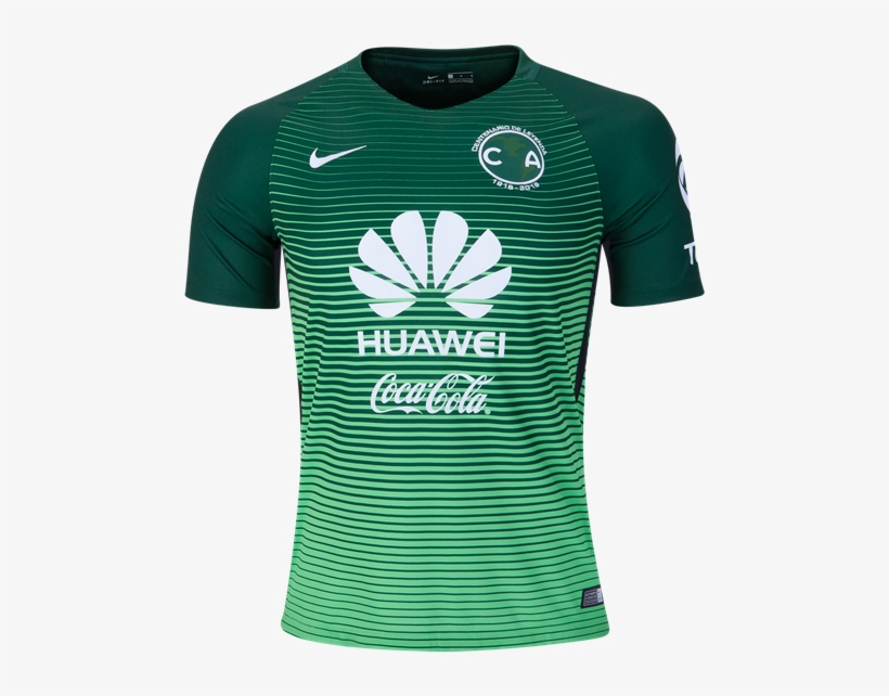 Club América 2017 Third Jersey - Club America Green Shirt, transparent png download