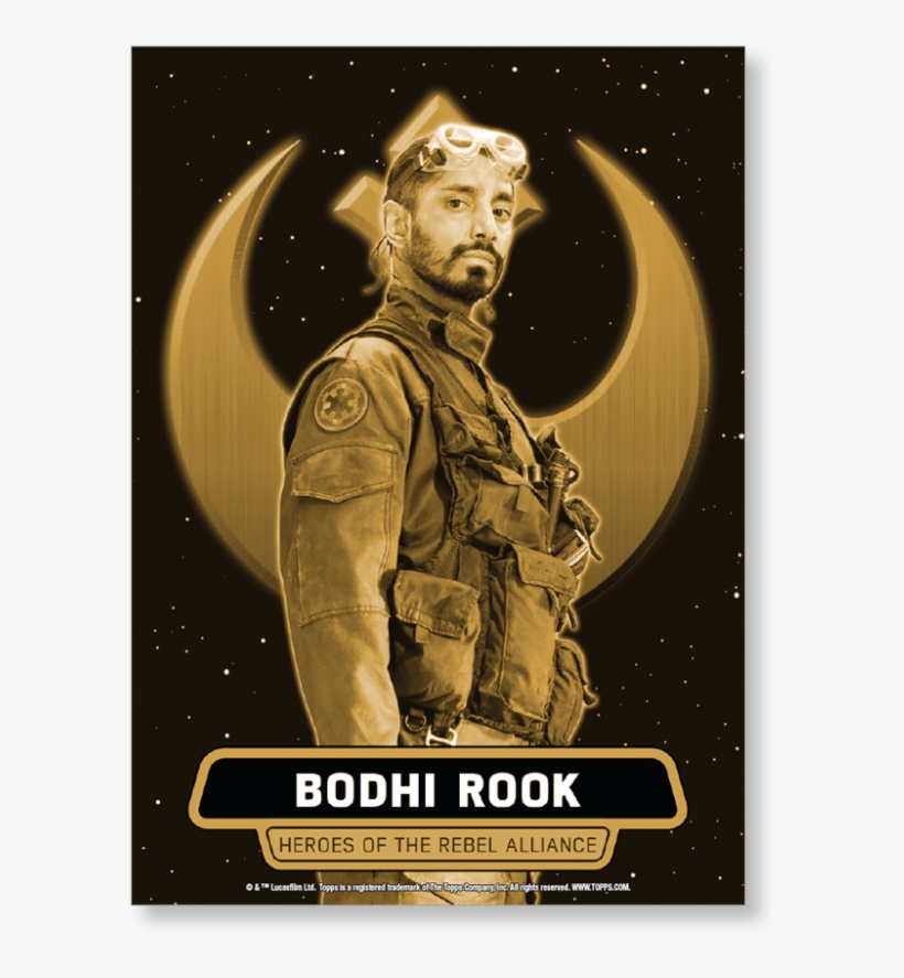 Close Zoom - Bodhi Rook Rogue One: A Star Wars Story Lifesize Cardboard, transparent png download