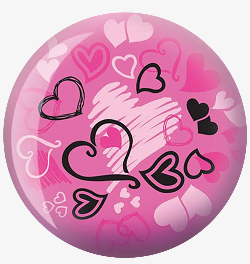 Brunswick Hearts Glow Viz-a-ball, transparent png download