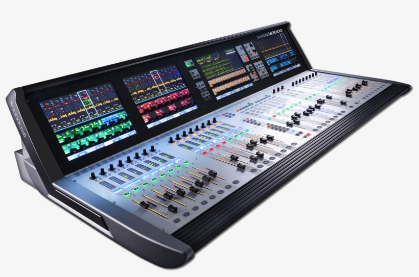 Digital Live Sound Console - Mesa De Som Digital, transparent png download