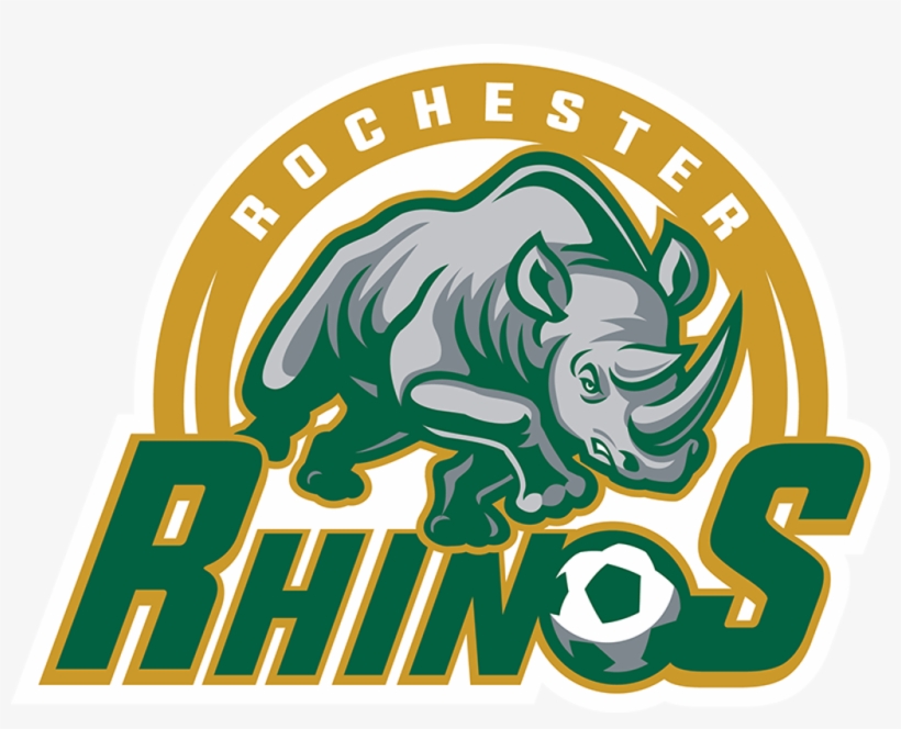 Follow The Match On Twitter - Rochester Rhinos Logo, transparent png download