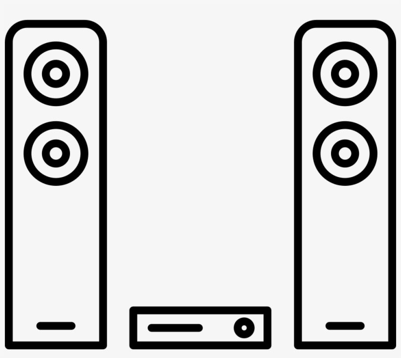 Sound System - - Loudspeaker, transparent png download
