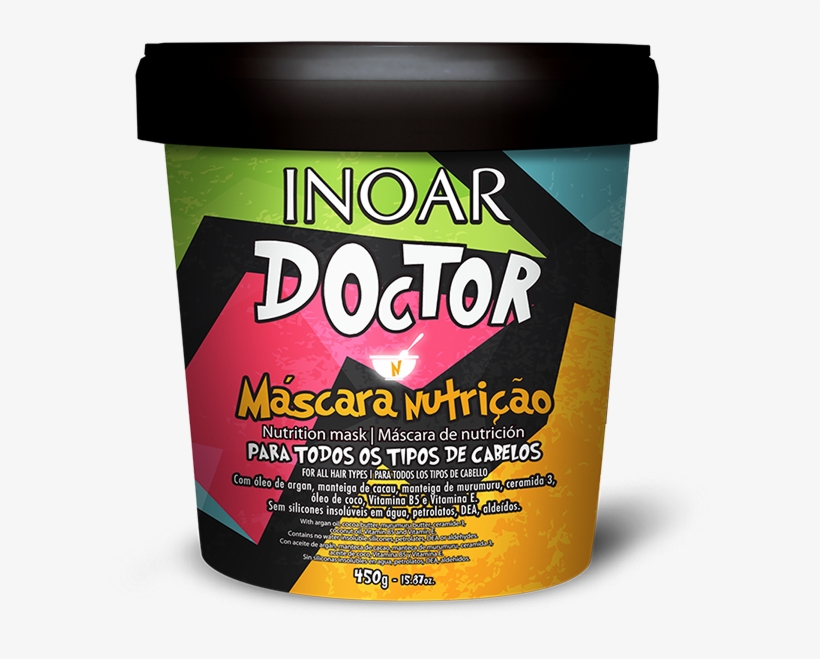 Home - Inoar Hair Mask For Damaged Hair - Doctor Nutrition, transparent png download