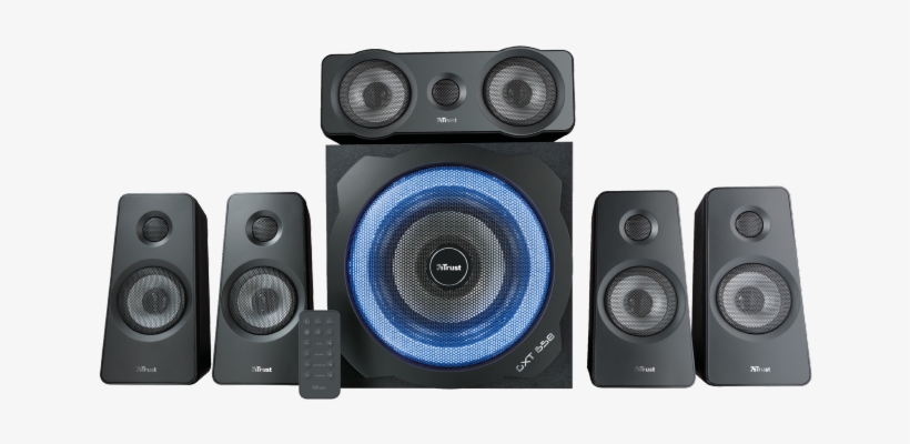 Trust T21738, Gxt 658, Tytan - Trust Gxt 658 5.1 Surround System, transparent png download