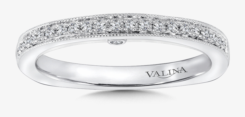 Valina Wedding Band Valina Wedding Band - Ring, transparent png download