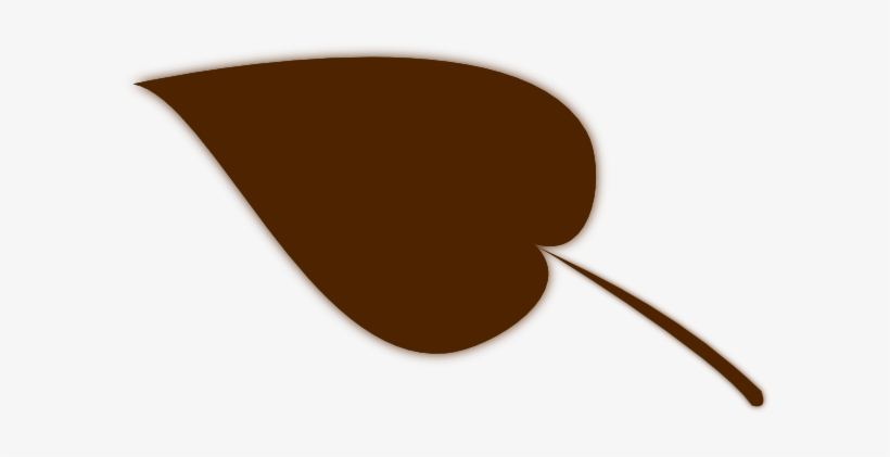 Brown Leaves Clip Art - Brown Fall Leaves Clip Art, transparent png download