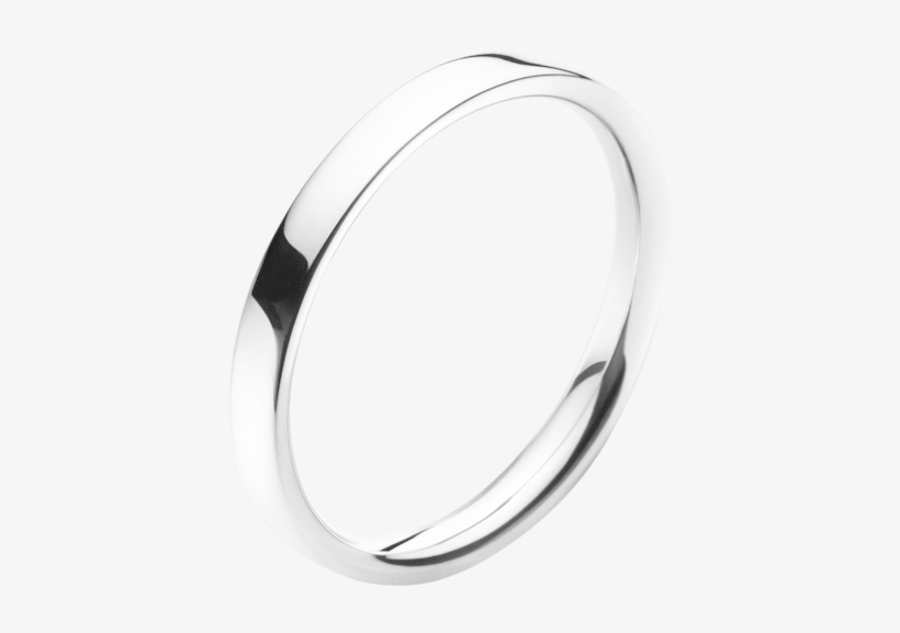 Georg Jensen Magic Platinum Ladies Wedding Band - Hvidguld Ring Diamanter Georg Jensen, transparent png download