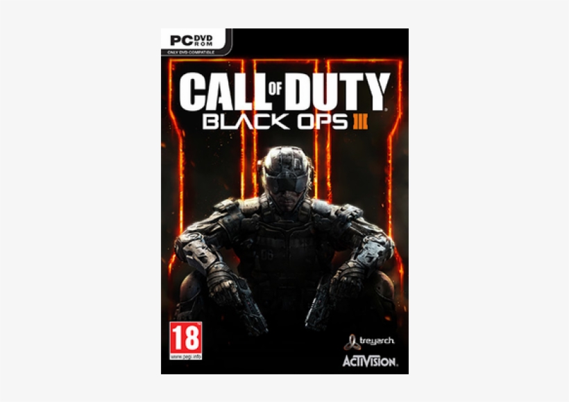 Activision Call Of Duty: Black Ops 3 Pc, transparent png download