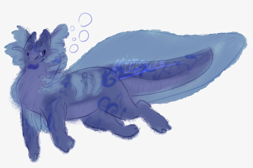 Axolotl - Illustration, transparent png download