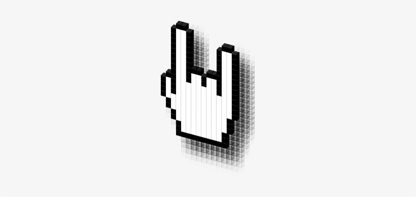 View Cursor On T-shirt - Pointer, transparent png download