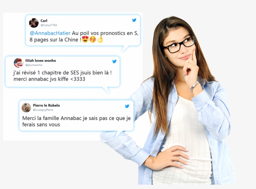 Des Contenus Ultra Complets Pour Réviser Toute L'année - Girl, transparent png download