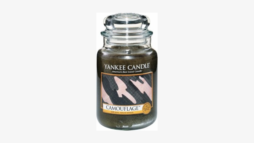 Yankee Candle - Camouflage - Yankee Candle Large Black Coconut, transparent png download