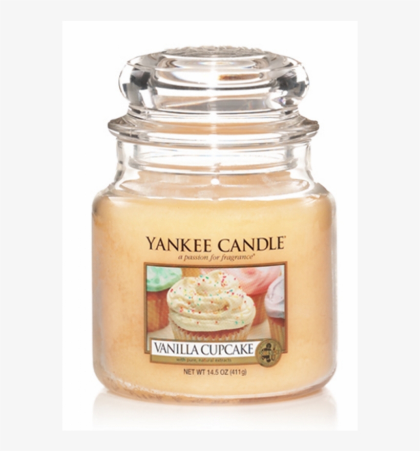 Yankee Candle Classic Small Jar Vanilla Cupcake Candle - Jar Candle - Medium (vanilla Cupcake), transparent png download