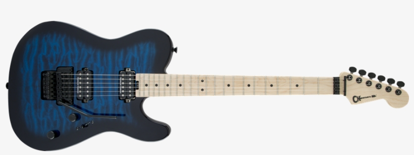 Pro-mod San Dimas® Style 2 Hh Fr M Qm, Maple Fingerboard, - Charvel San Dimas Style 2 Hh Ht Qm, transparent png download
