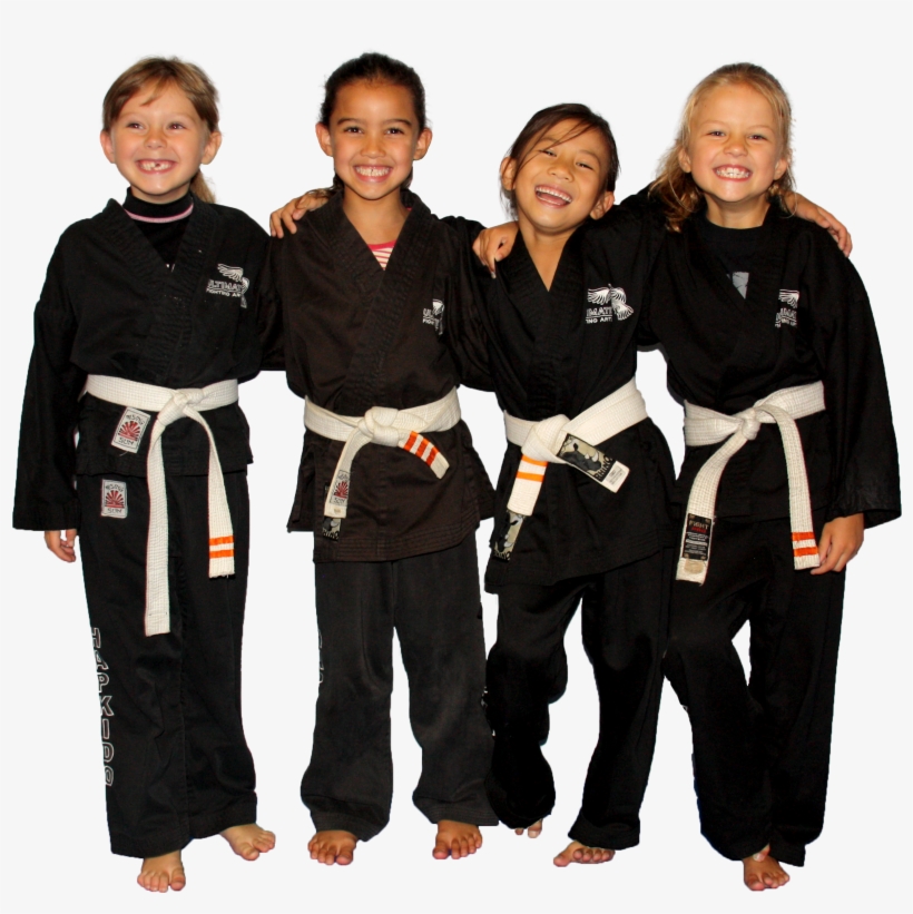 Photo Of 4 Happy Hapkido Child Students - Child, transparent png download