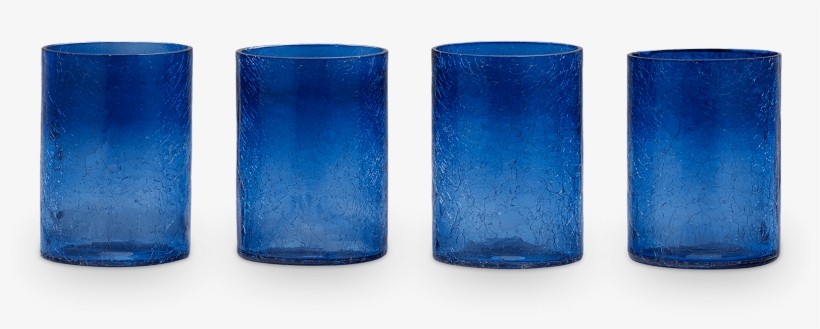 Blue Burst Glass Votive - Votive Offering, transparent png download