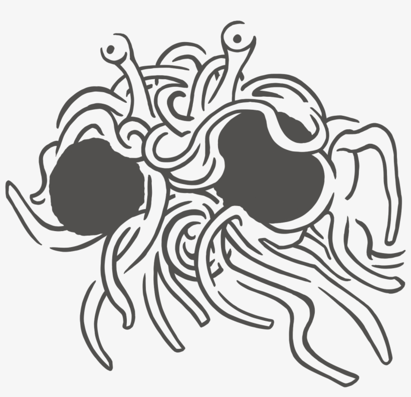 Flying Spaghetti Monster Flying Spaghetti Monster, - Flying Spaghetti Monster Transparent, transparent png download