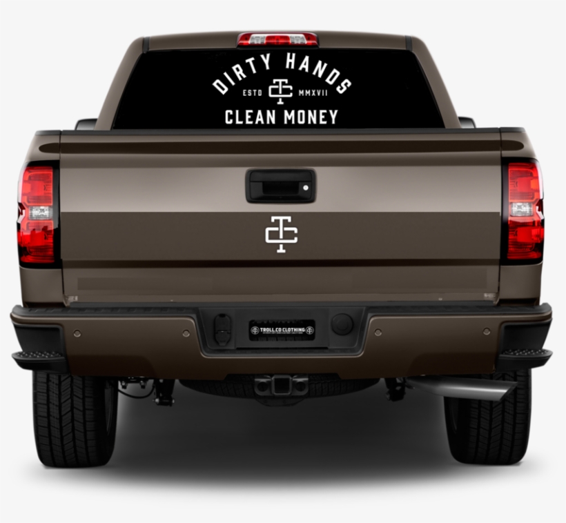 White // Dhcm Truck Decal - Car, transparent png download