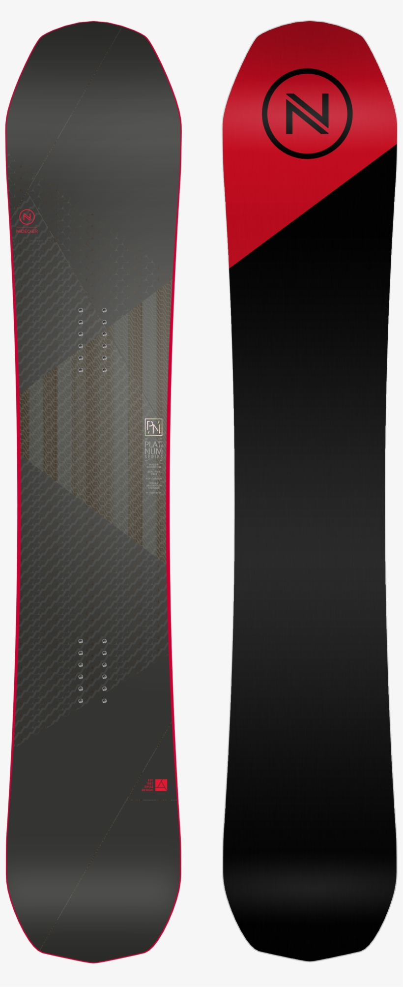 Platinum No Limit Ride - Nidecker Platinum 17 + Flow Fuse Hybrid Black 17 Talla, transparent png download