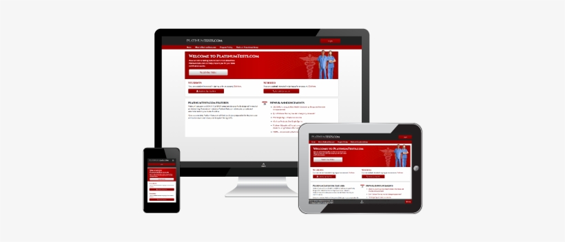 Platinum Tests Is An Online, Mobile Friendly Computer - Education, transparent png download
