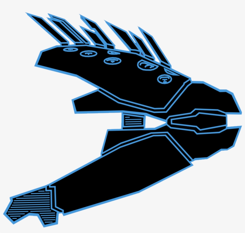 Halo Nation The Halo Encyclopedia - Halo Blue Needler, transparent png download