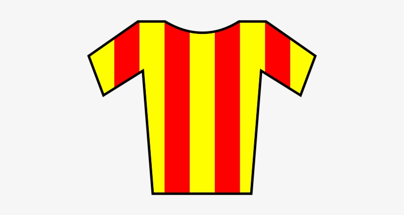 Soccer Jersey Yellow-red - Soccer Shirt .png, transparent png download