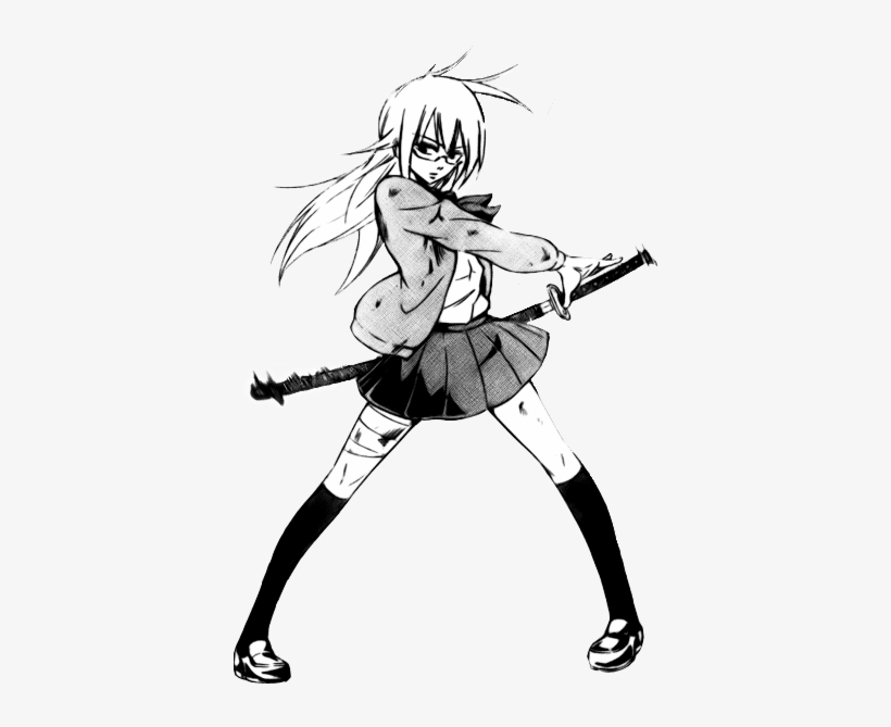 Amamiya Sakurako Lineart By Akinariakera - Sakurako Amamiya Psyren, transparent png download
