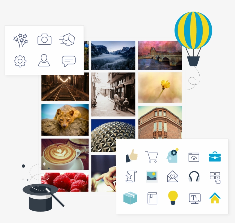 Images And Icons - Hot Air Balloon, transparent png download