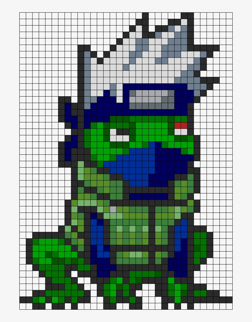 Download Hatake Kakashi Frog Mode Perler Bead Pattern / Bead - Naruto ...