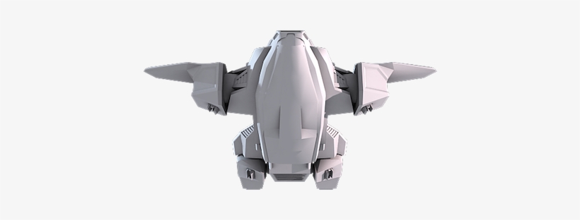 Lowpoly Halo 3 Pelican - Toy Airplane, transparent png download