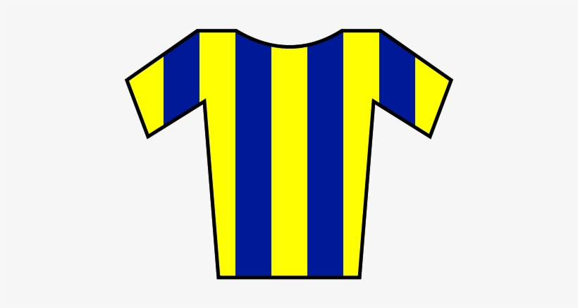 Soccer Jersey Yellow-blue, transparent png download