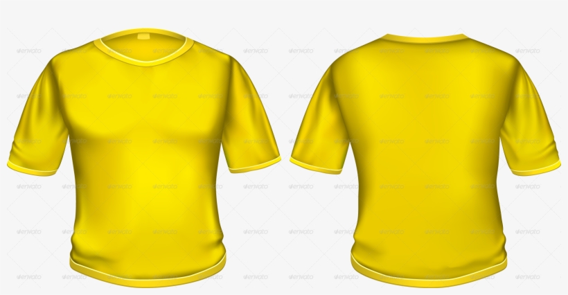 T-shirt Yellow - Yellow, transparent png download