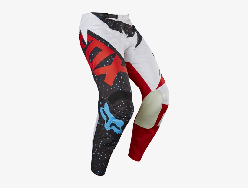 New Fox Racing Mx Motocross 180 Race Pants Blue/red - Fox 180 Pants And Jersey, transparent png download