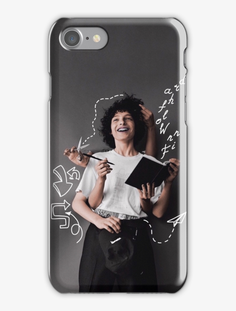 Finn Wolfhard Phone Case Iphone 7 Snap Case - Finn Wolfhard Polaroid, transparent png download