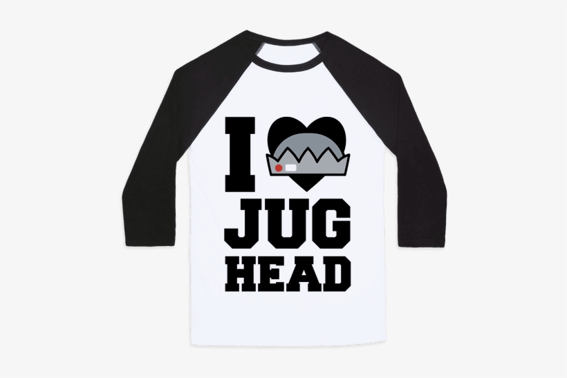 I Love Jughead Baseball Tee - Fight Club Book Club, transparent png download