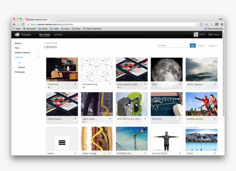 Libraries Stored In The Creative Cloud Dashboard, transparent png download